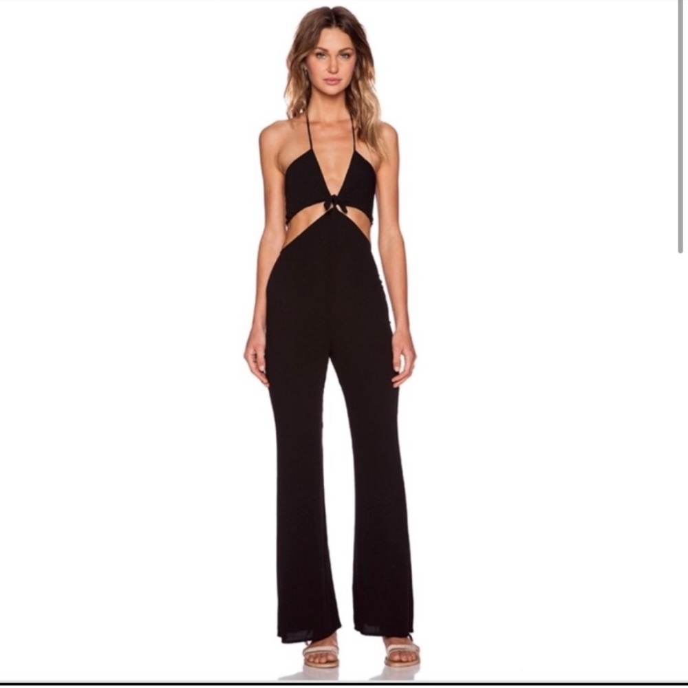For Love & Lemons Black Jumpsuit